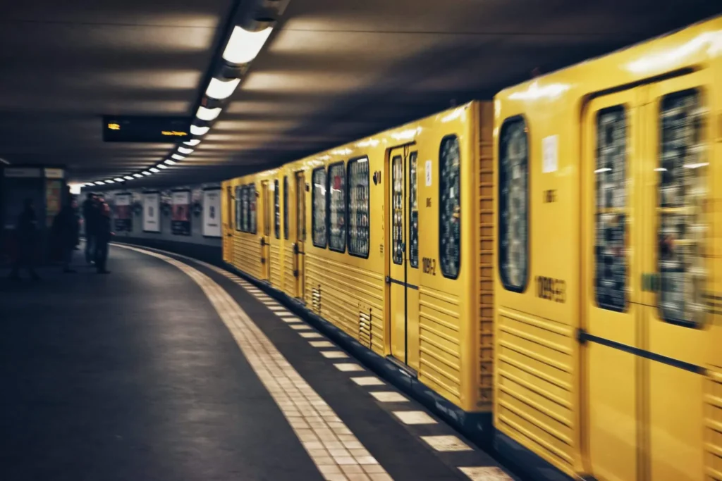 Den gule metro i Berlin
