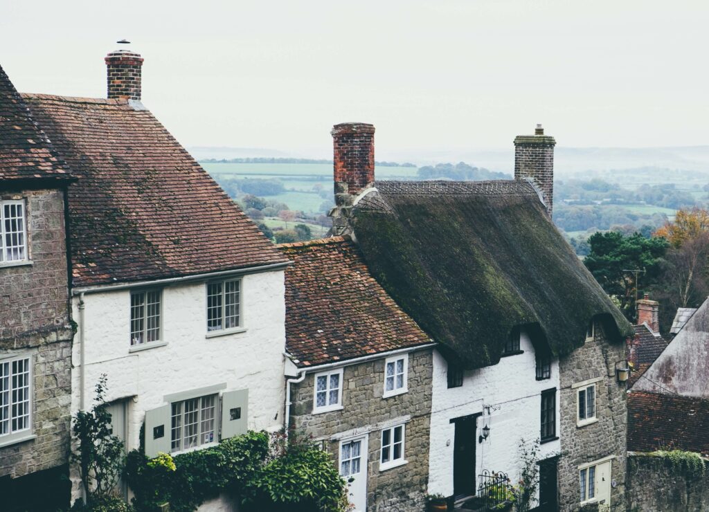 Maisons typiques en Angleterre