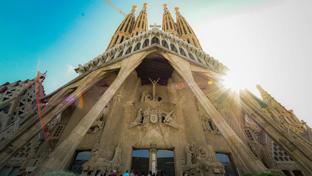 Sagrada Familia-kirken i Barcelona