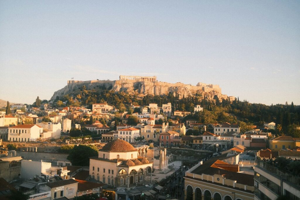 Stadtleben in Athen